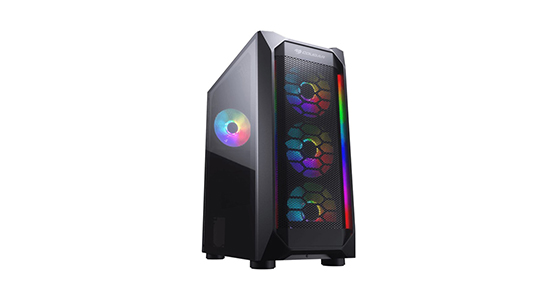 Case Gaming Cougar Mx Mesh G Rgb Media Torre Vidrio Templado Atx