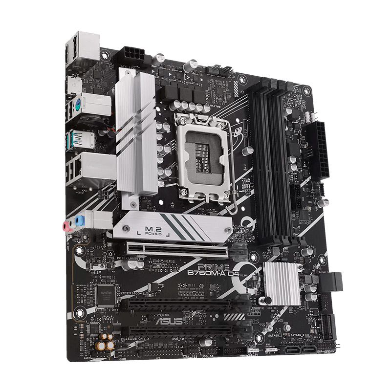 Motherboard ASUS Prime B760M-A Socket LGA1700 13th & 12th Gen 2xDDR4 Micro-ATX