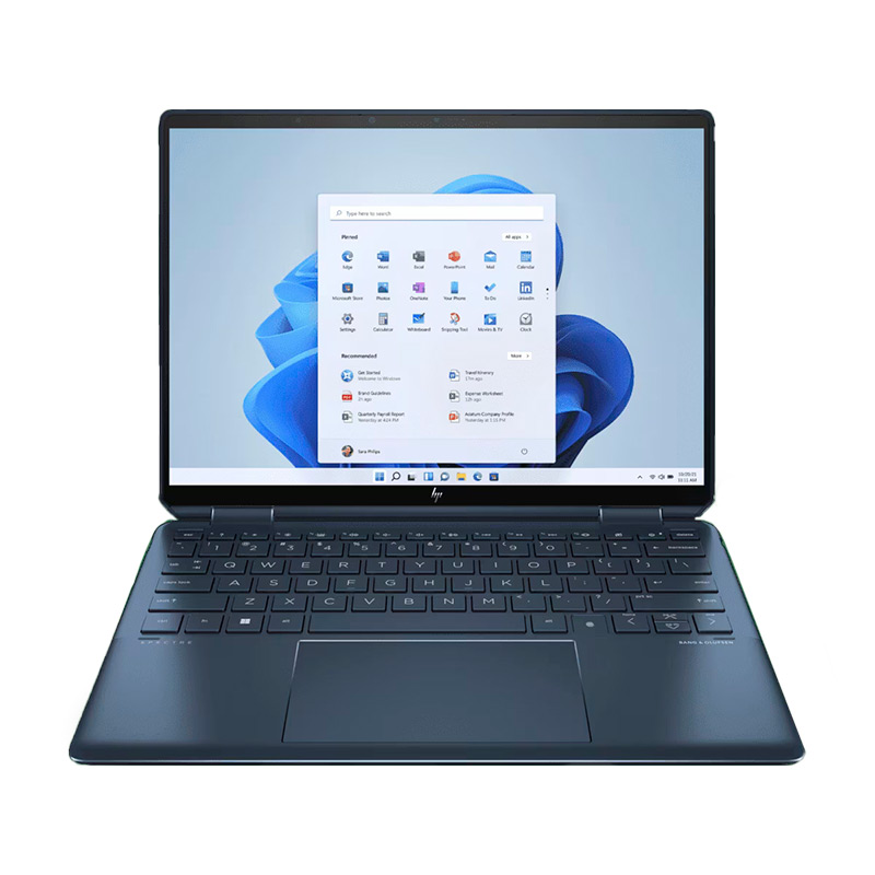 Laptop HP Spectre x360 14-ef20001a 14" i7-1355U 16GB RAM 1TB SSD Azul W11 Home Teclado Español