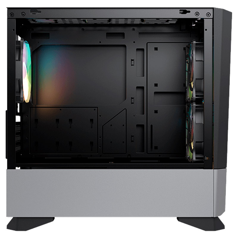 Case Gaming Cougar MG140 Air RGB Negro Vidrio Templado Media Torre Micro-ATX (Sin Fuente)