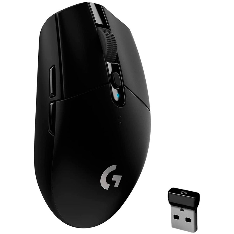 Mouse Inalámbrico Gaming Logitech G305 LIGHTSPEED Óptico 12000DPI Negro