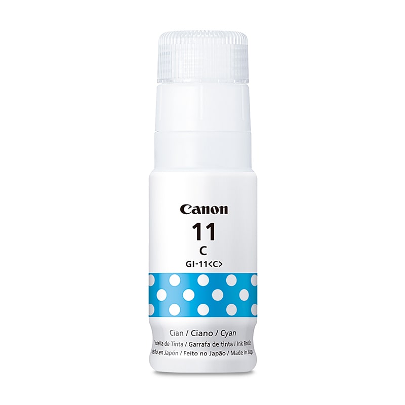 Botella de Tinta Canon GI-11 Cyan 70ml