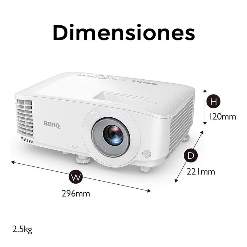 Proyector BenQ MX560 DLP 4000 Lúmenes XGA 1024 x 768 HDMI VGA