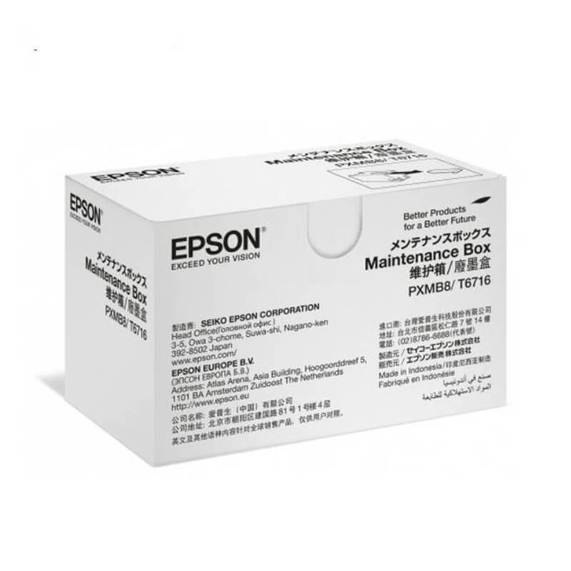 Caja de Mantenimiento Epson T6716 para WorkForce C5210/90 y C5710/90