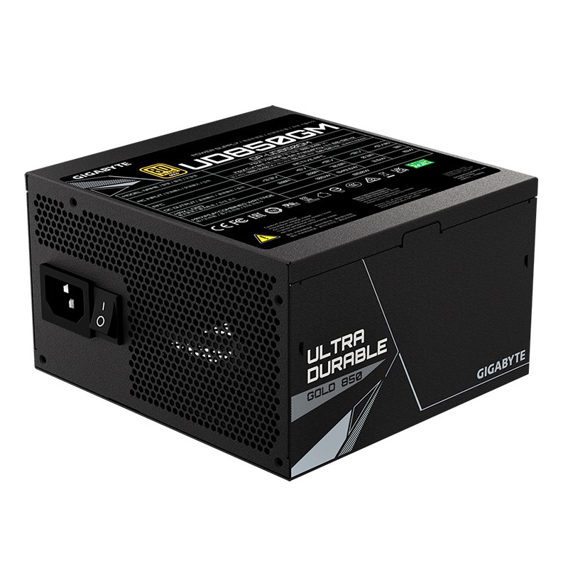 Fuente de Poder 850W Gigabyte UD850GM 80-PLUS GOLD Modular