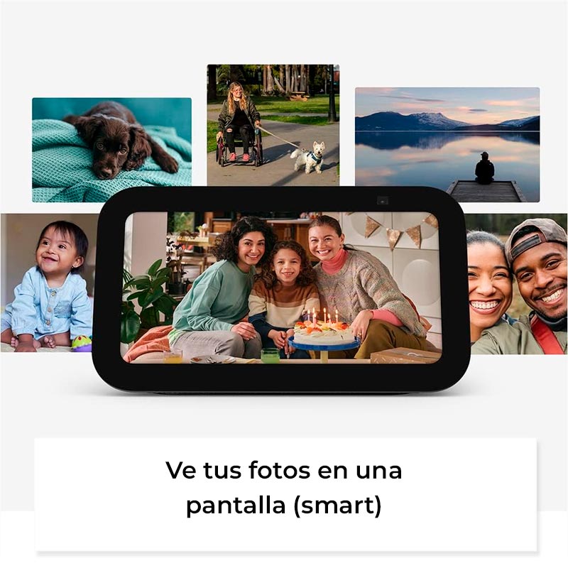 Pantalla Inteligente Amazon Echo Show 5 (3th gen) Cloud negro con Alexa