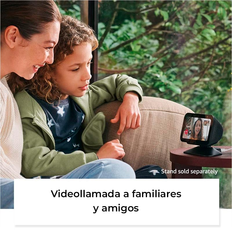 Pantalla Inteligente Amazon Echo Show 5 (3th gen) Cloud negro con Alexa