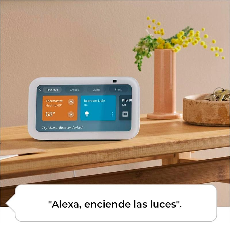 Pantalla Inteligente Amazon Echo Show 5 (3th gen) Cloud Blue  con Alexa