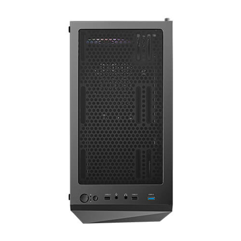 Case Gaming Antec AX61 Élite Media Torre Vidrio Templado ATX Negro (Sin Fuente)