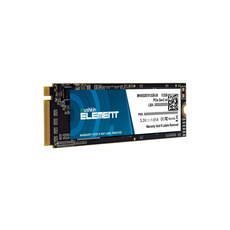 Unidad SSD M.2 2280 512GB Mushkin NVMe PCIe 2000 MB/s