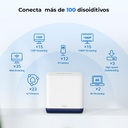 Sistema Mesh Wi-Fi 5 Mercusys Halo H50G Doble Banda 2pack