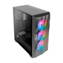 Case Gaming Antec DF700 FLUX Media Torre Vidrio Templado ATX Negro