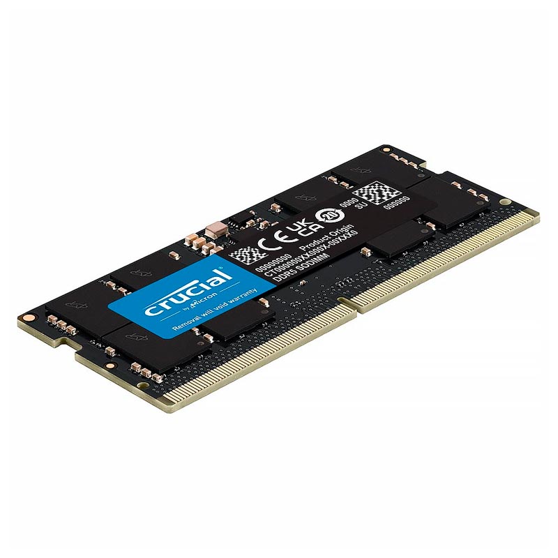 Memoria DDR5 SODIMM 16GB Crucial 4800MT/s