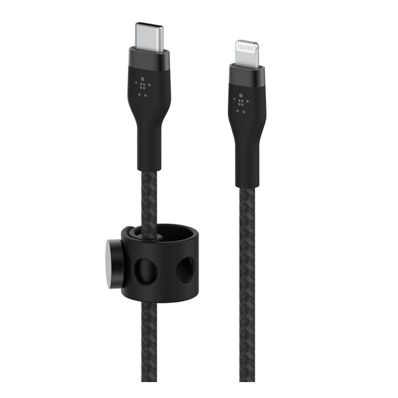 Cable USB-C a Lightning Belink BoostCharge 2 Metros Negro