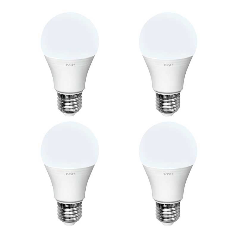 Bombilla LED Inteligente VTA+ Blub E27 RGB 120VAC Smart Home Wi-Fi 4Pack