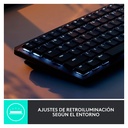 Teclado Inalámbrico Logitech MX Mechanical Mini Negro Español