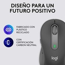 Mouse Inalámbrico Logitech M650 4000DPI Grafito