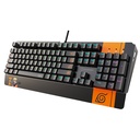 Teclado Gaming Mecánico Alámbrico Checkpoint Naruto KX-500 RGB Edición Leaf Ninja