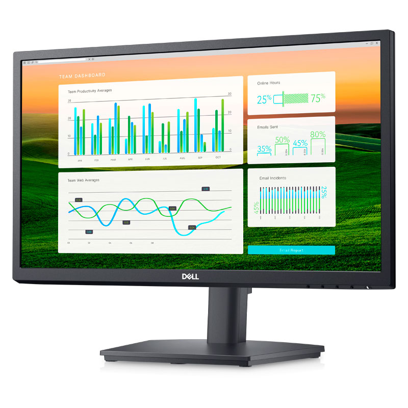 Monitor 21.5" Dell E2222HS 1920x1080 60Hz VGA HDMI DP