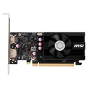 Tarjeta de Video 4GB DDR4  MSI GeForce GT1030 4GD4 bajo perfil OC