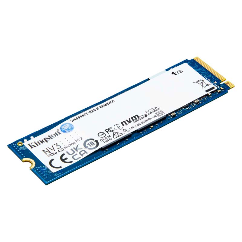 Unidad SSD M.2 2280 1TB Kingston NV2 PCIe NVMe 4000Mbps