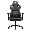 Silla Gaming Cougar Defensor Negro Dorado