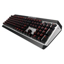 Teclado Gaming Mecánico Alámbrico Cougar Attack X3 RGB Gris Claro