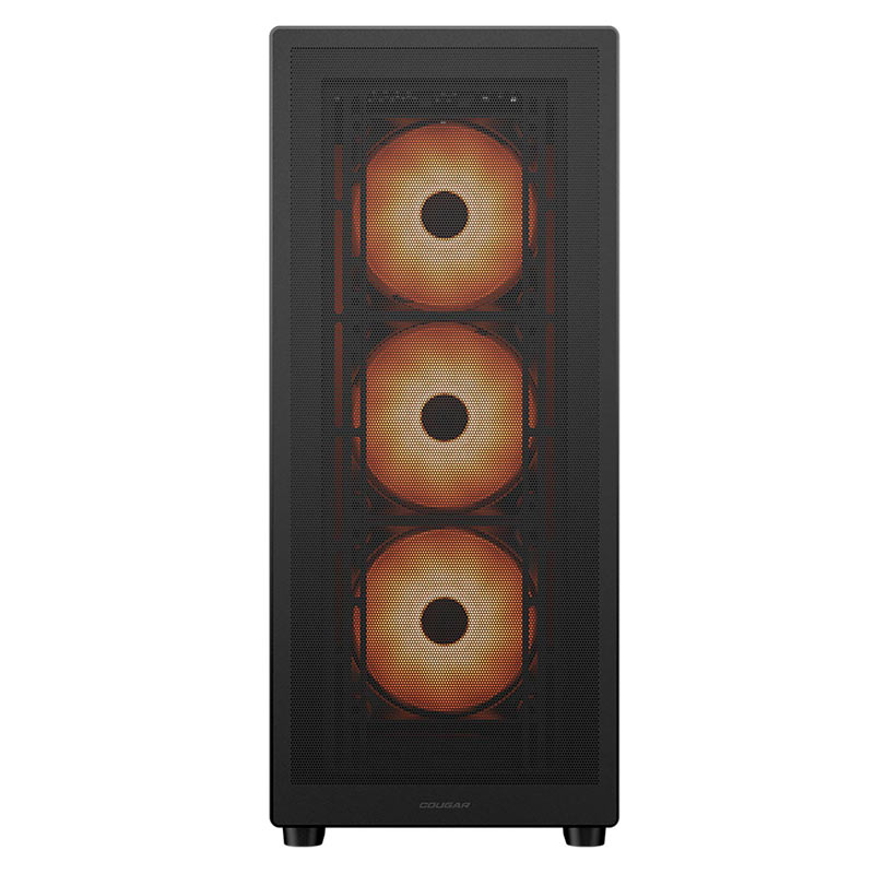 Case Gaming Cougar MX220 RGB Negro Media Torre (Sin Fuente)