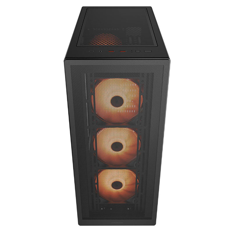 Case Gaming Cougar MX220 RGB Negro Media Torre (Sin Fuente)