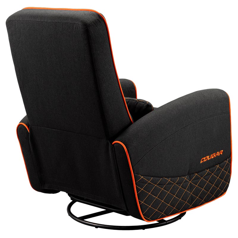 Sofá Gaming Cougar Fidom Negro Naranja