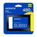 Unidad SSD 2.5" 480GB ADATA SU650 520MBs