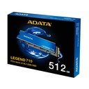 Unidad SSD M.2 2280 512GB Adata NV3 PCIe NVMe Legend 710 2400Mbps