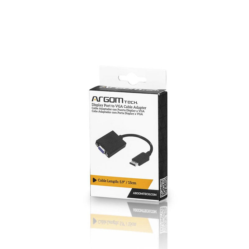 Adaptador Argom DisplayPort a DisplayPort