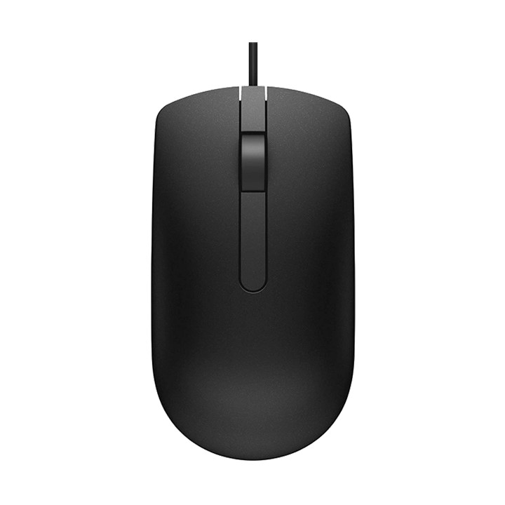 Mouse Alámbrico Dell MS116 Óptico 1000DPI Negro