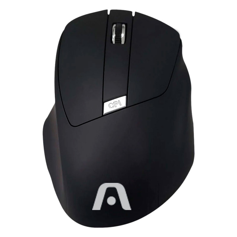 Mouse Inalámbrico Argom MS33 MAXI Óptico 1600DPI Negro