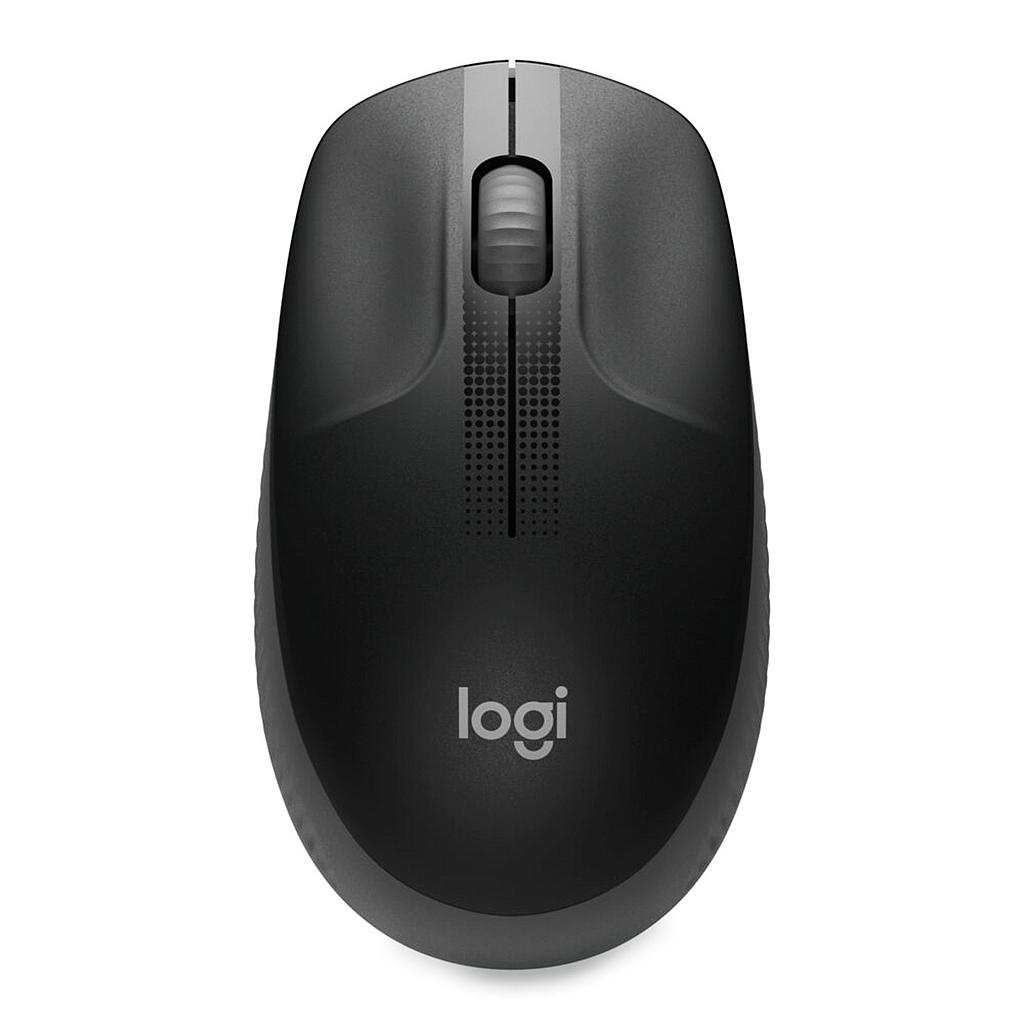 Mouse Inalámbrico Logitech M190 1000DPI Negro-Gris