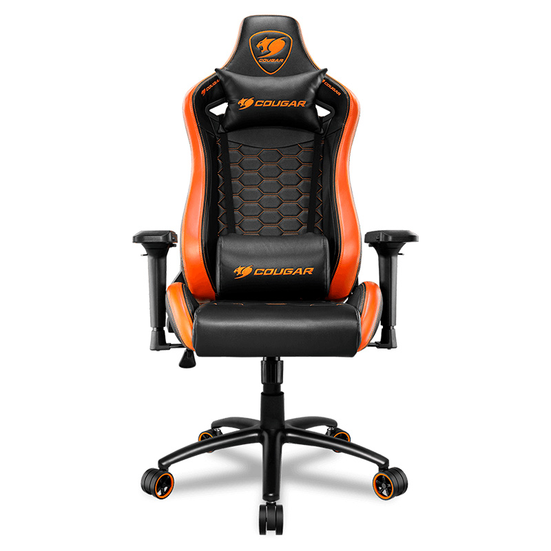 Silla Gaming Cougar Outrider S Negro Naranja