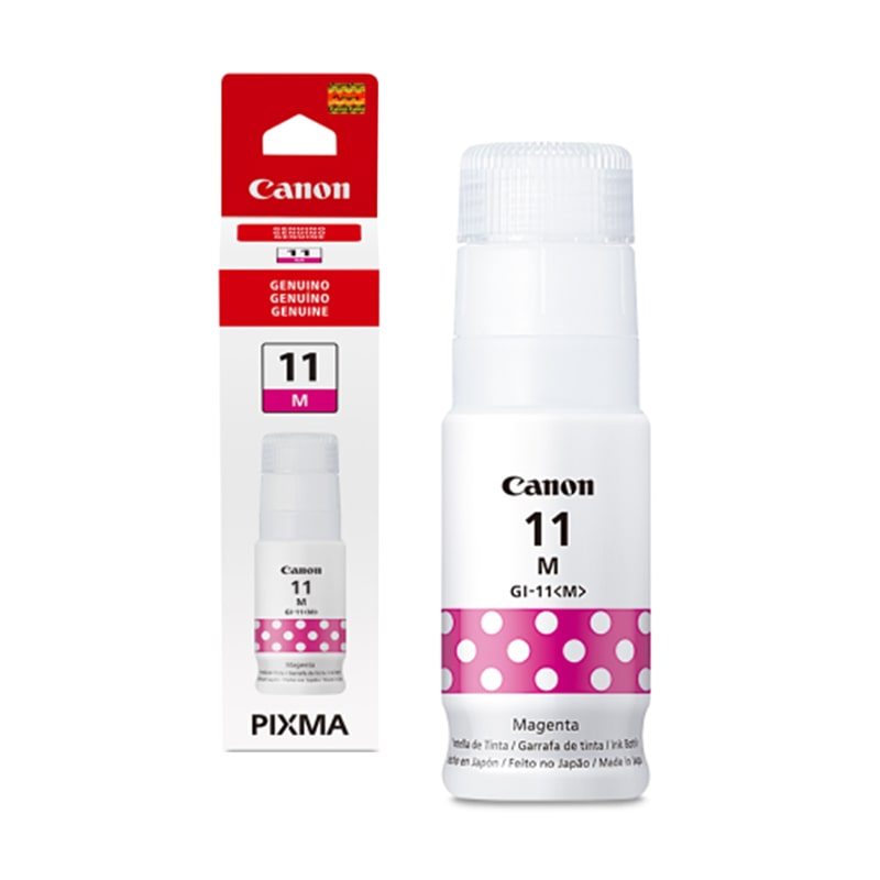 Botella de Tinta Canon GI-11 Magenta 70ml