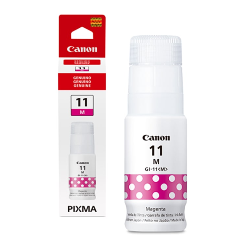 Botella de Tinta Canon GI-11 Magenta 70ml