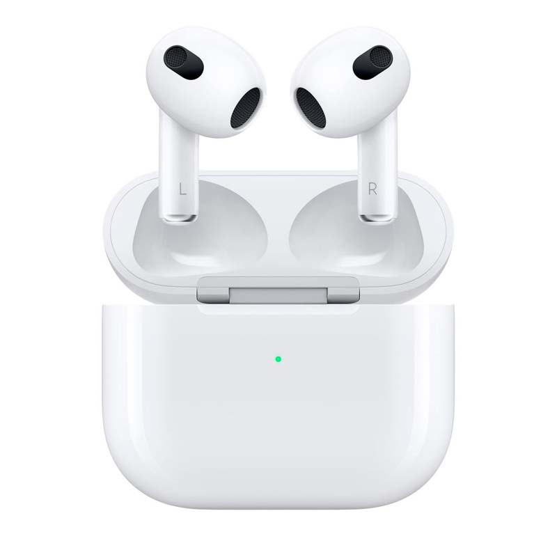 Audífonos Bluetooth Apple AirPods 3ra Gen Estuche de Carga MagSafe Blanco