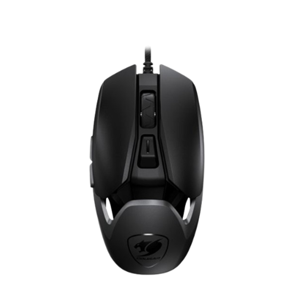 Mouse Gaming Alámbrico Óptico Cougar AirBlader 16000DPI 6 Botones Negro