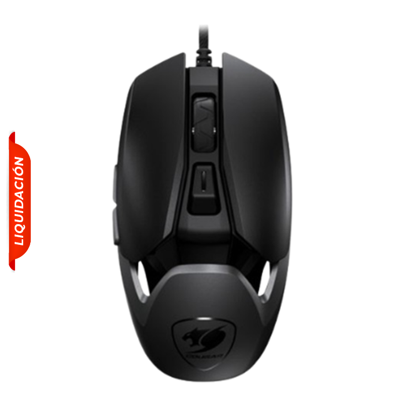 Mouse Gaming Alámbrico Óptico Cougar AirBlader 16000DPI 6 Botones Negro