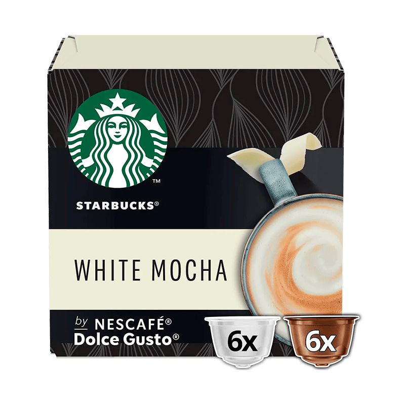 Cápsulas Starbucks Café White Mocha para Nescafé Dolce Gusto