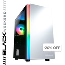 Case Gaming Cougar Purity RGB Vidrio Templado Mini Torre Micro ATX Blanco (Sin Fuente)