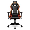 Silla Gaming Cougar HotRod Negro Naranja