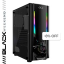 Case Gaming Pilas Tikal J4 Media Torre Vidrio Templado ATX Negro (Sin Fuente)