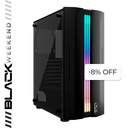 Case Gaming Pilas Tikal J3 Media Torre Vidrio Templado ATX Negro (Sin Fuente)