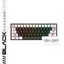 Teclado Gaming Mecánico Alámbrico Checkpoint Naruto KX-400 RGB Edición Akatsuki