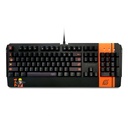 Teclado Gaming Mecánico Alámbrico Checkpoint Naruto KX-500 RGB Edición Leaf Ninja