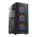 Case Gaming Antec AX20 Élite Media Torre Vidrio Templado ATX Negro (Sin Fuente)